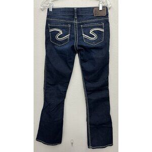Silver Womens Jeans Frances 18 Bootcut Flare Sz 25x31 Low Rise (actual 27x30.5)